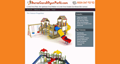 Desktop Screenshot of bursacocukoyunparki.com